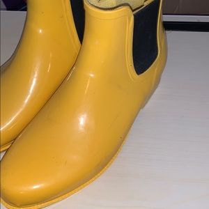 Yellow Rubber Boots
